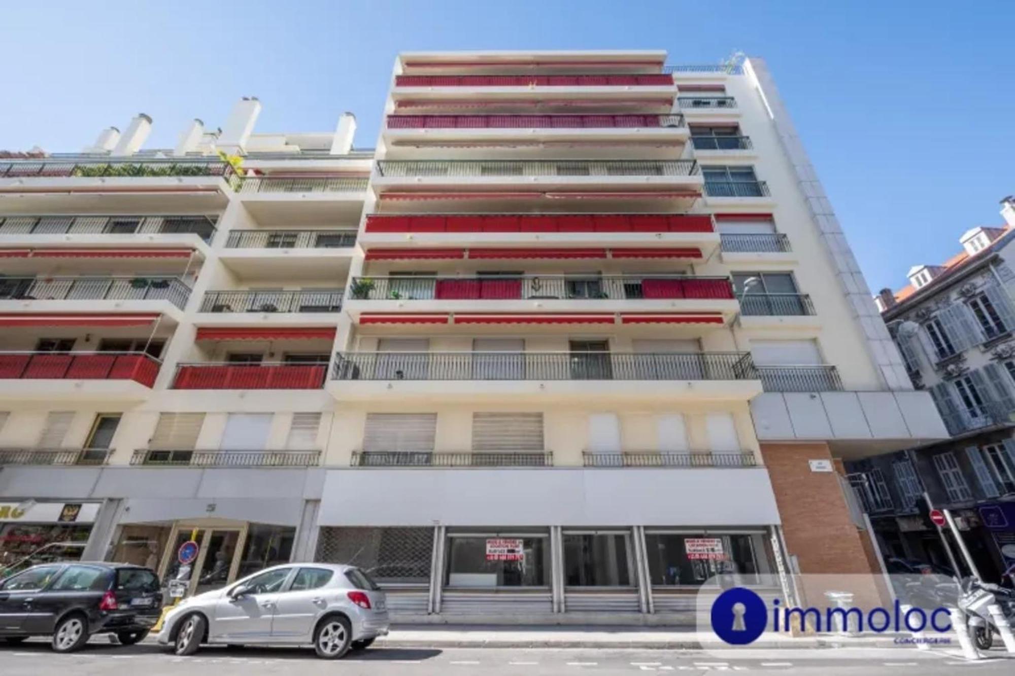 Air-Conditioned Apartment With Terrace Sea View Ница Екстериор снимка
